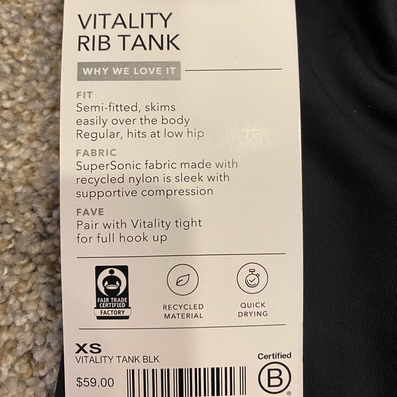Athleta Vitality Rib Tank - Picture 10 of 10